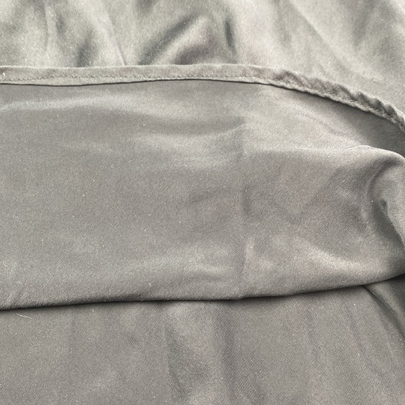 Reformation black silk pull-on silk skirt L - Picture 6 of 7